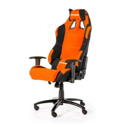  Геймърски стол AKRACING Prime оранжев с черни елементи