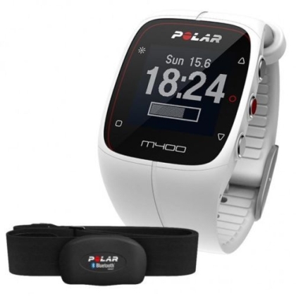 Смарт часовник Polar M400 Бял + Heart Rate Сензор