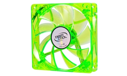 Вентилатор DeepCool 120mm с зелена подсветка