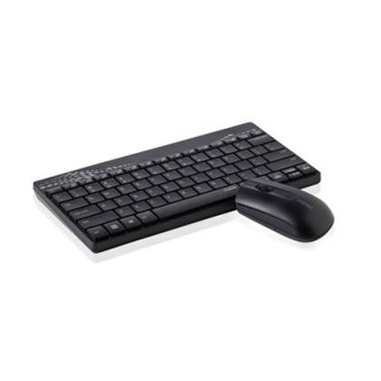 Безжичен комплект клавиатура и мишка Rapoo 8000, черен