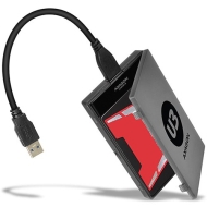Кутия за диск Axagon ADSA-1S6 USB3.0 - SATA 6G UASP HDD External Adapter Incl. Case