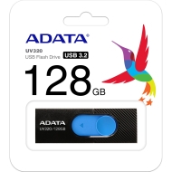 Флаш памет Adata 128GB UV320 USB, черен - AUV320-128G-RBKBL