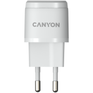 Зарядно устройство Canyon H-20, бял - CNE-CHA20W05