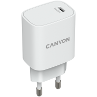 Зарядно устройство Canyon CNE-CHA20W02, бял