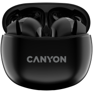 Bluetooth слушалки Canyon TWS-5 с микрофон, BT V5.3, черен - CNS-TWS5B