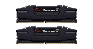 RAM памет G.SKILL 32GB(2x16GB) DDR4 PC4-28800 3600MHz CL18 Ripjaws V Black - F4-3600C18D-32GVK