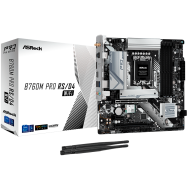 Дънна платка AsRock B760M Pro RS, LGA1700, DDR5, 1x PCIe 5.0, 3x Hyper M.2 PCIe Gen4x4