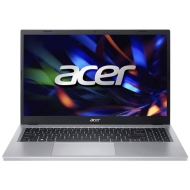 Лаптоп Acer Extensa EX215-33-34RK, Intel Core i3-N305, 15.6" FHD (1920x1080), 8GB DDR5 RAM, 512GB SSD, Win 11 Pro EDU, Silver - NX.EH6EX.00Q