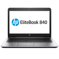 Лаптоп Rebook HP EliteBook 840 G3 Intel Core i5-6300U (2C/4T), 14" (1920x1080), 8GB, 256GB SSD S-ATA M.2, Win 10 Pro, Backlit US KBD, 2Y, 6M battery - RE10472US