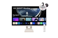 Монитор LG 27SR50F-W, 27" IPS Smart webOS23, AG, 5ms, FHD, HDR 10, HDMI, USB, Wi-Fi B/in, Reader Mode, Speakers 5W x 2, Tilt, Black