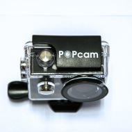 Спортна екшън камера POPcam H8R 4K 30fps черна