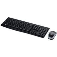 Безжичен комплект клавиатура и мишка Logitech MK270