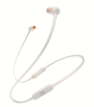 Безжични слушалки JBL T110BT, бели