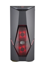 Кутия Cooler Master MasterBox K500L with 2 x RED LED fan and RED striping