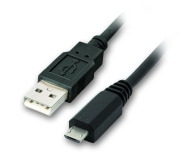 Кабел Vcom USB 2.0 AM / Micro USB M 2.5A - CU271-0.5m