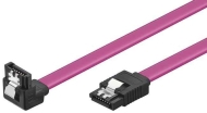 Кабел Vcom SATA Cable W/Lock Right Angle - CH302R-0.45m
