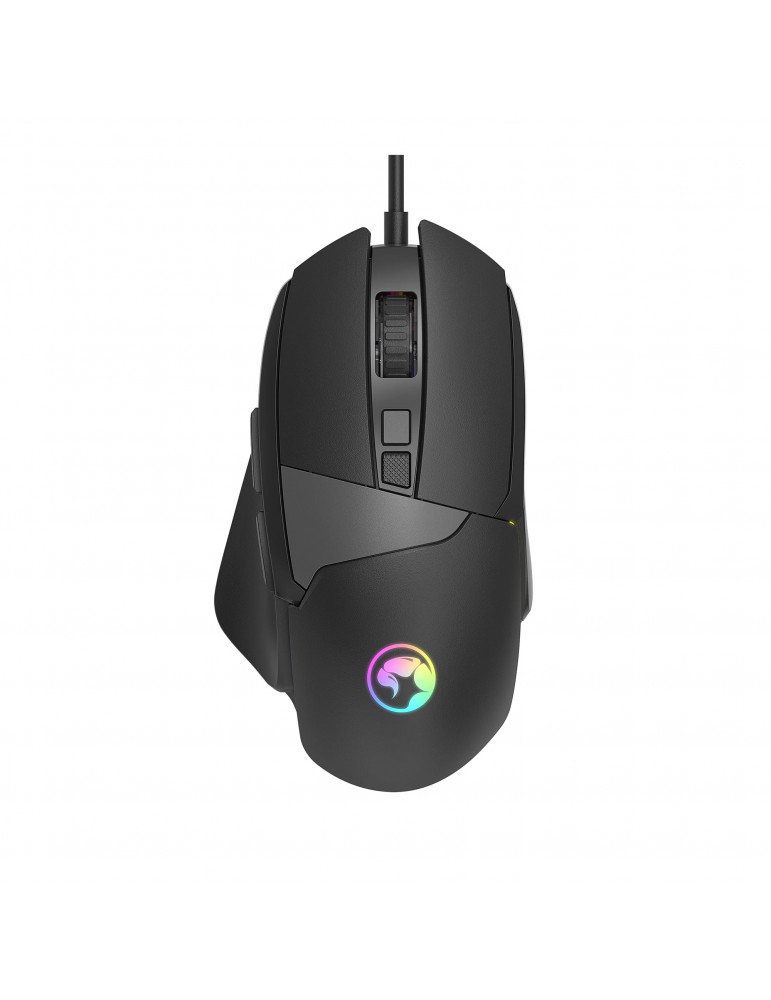 Геймърска мишка Marvo M411 RGB, 12800dpi, програмируема, 1000Hz - MARVO-M411