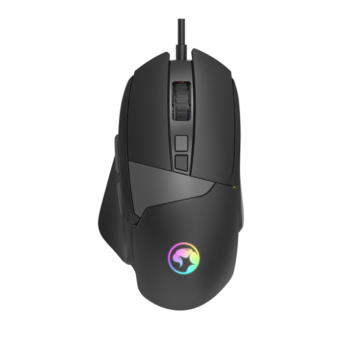 Геймърска мишка Marvo M411 RGB, 12800dpi, програмируема, 1000Hz - MARVO-M411