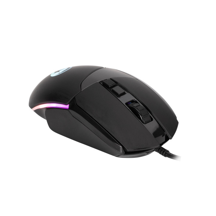 Геймърска мишка Marvo M411 RGB, 12800dpi, програмируема, 1000Hz - MARVO-M411