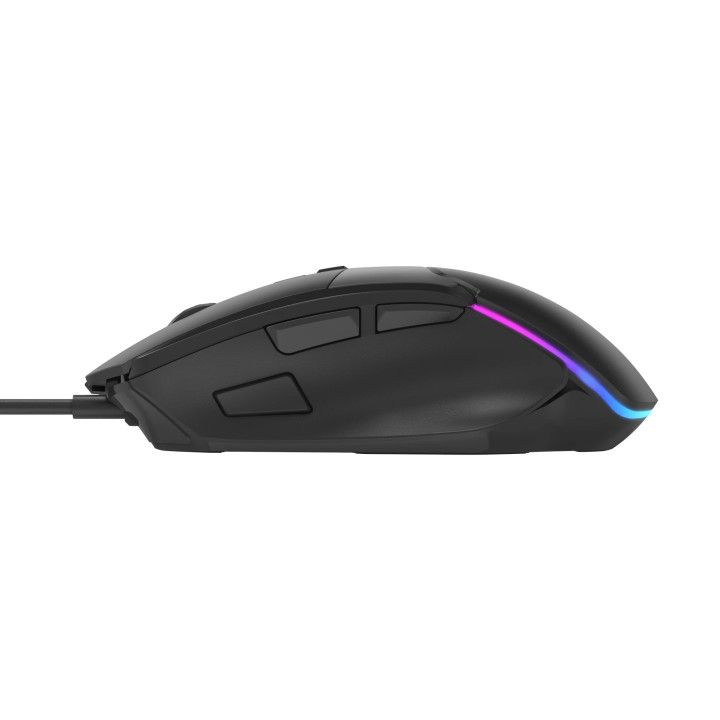 Геймърска мишка Marvo M411 RGB, 12800dpi, програмируема, 1000Hz - MARVO-M411