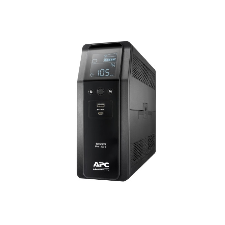 Токозахранващо устройство APC Back UPS Pro BR 1200VA, Sinewave, 8 Outlets, AVR, LCD interface - BR1200SI