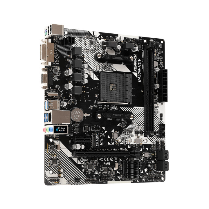 Дънна платка AsRock B450M-HDV R4.0
