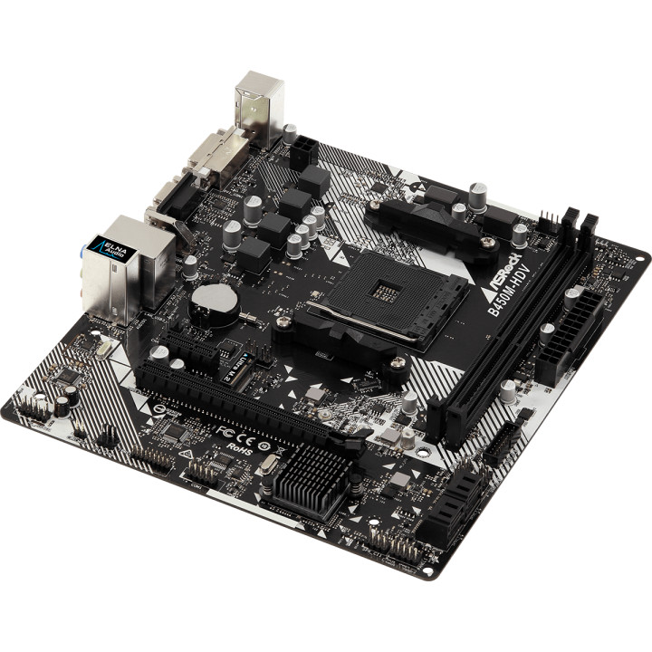 Дънна платка AsRock B450M-HDV R4.0