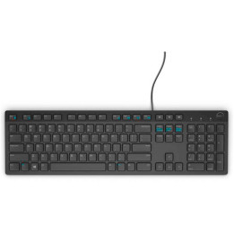 Клавиатура Dell KB216 Multimedia, черна
