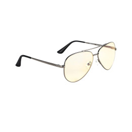Геймърски очила Gunnar Maverick Gunmetal, Сребрист