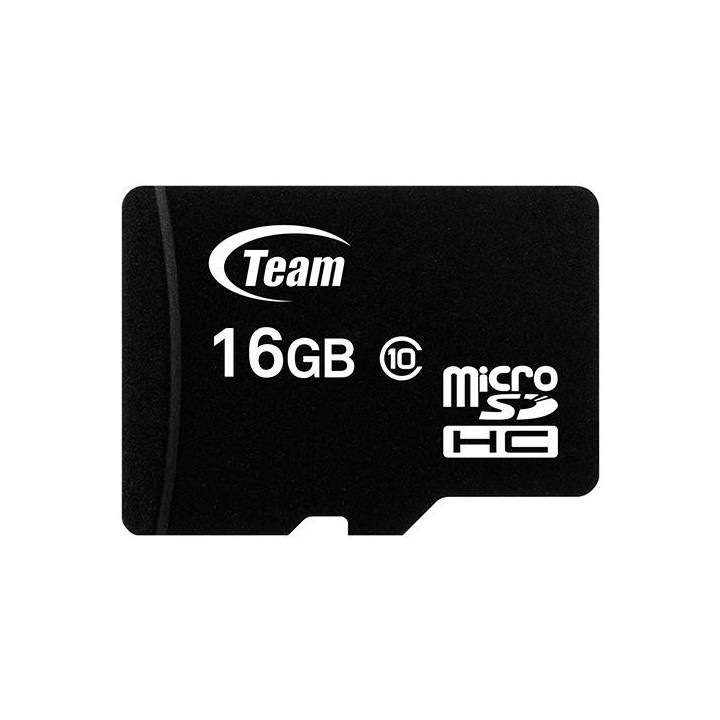 Карта памет TEAM 16GB micro SDHC, Class 10 с SD адаптер - TUSDH16GCL1003