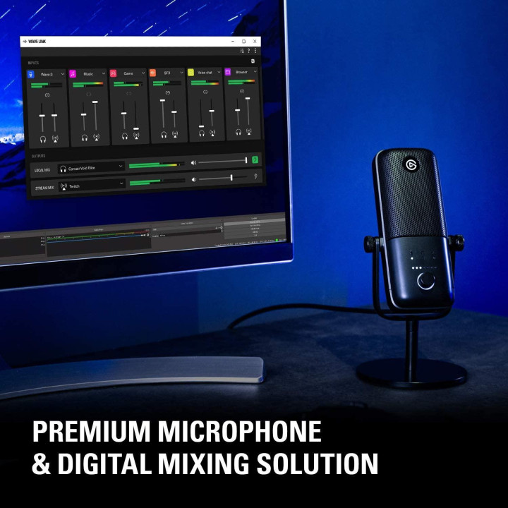 Микрофон Elgato Wave 3
