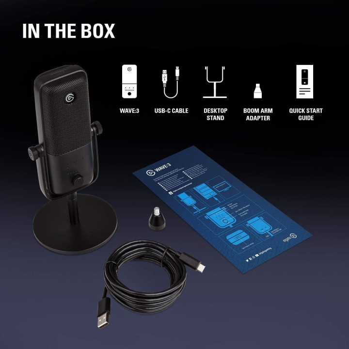Микрофон Elgato Wave 3