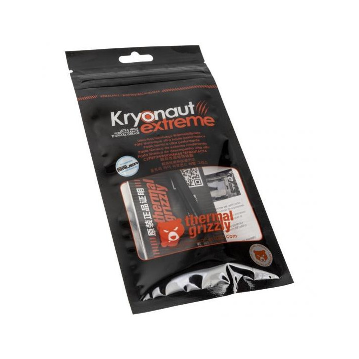 Термо паста Thermal Grizzly Kryonaut Extreme, 2g, черен - TG-KE-002-R