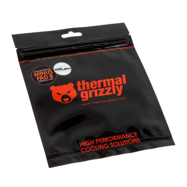 Термопроводящ пад Thermal Grizzly Minus Pad 8, 120 х 20 х 3.0 mm - TG-MP8-120-20-30-1R