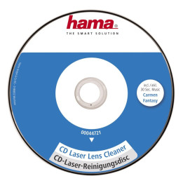Почистващ комплект за CD устройства HAMA Laser Lens cleaner - HAMA-44721
