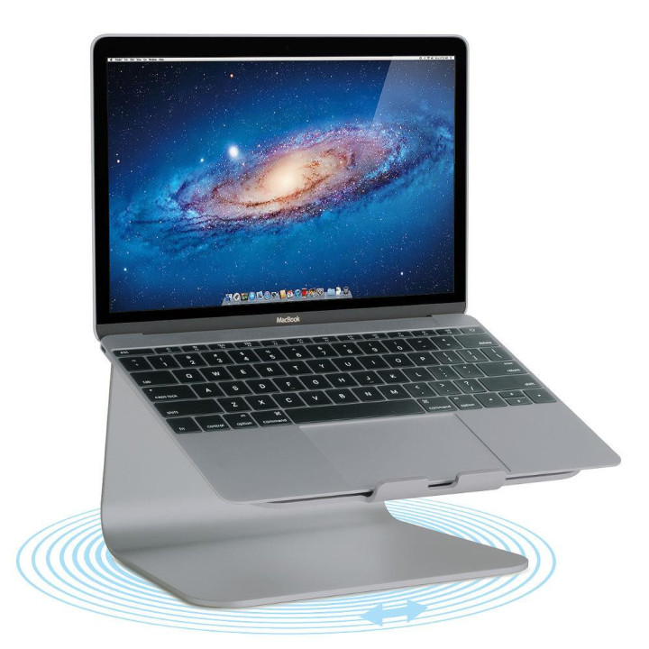 Поставка за лаптоп Rain Design mStand360, Астро сив