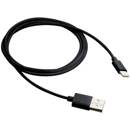 Кабел Canyon Type C USB CNE-USBC1B, 1м,черен