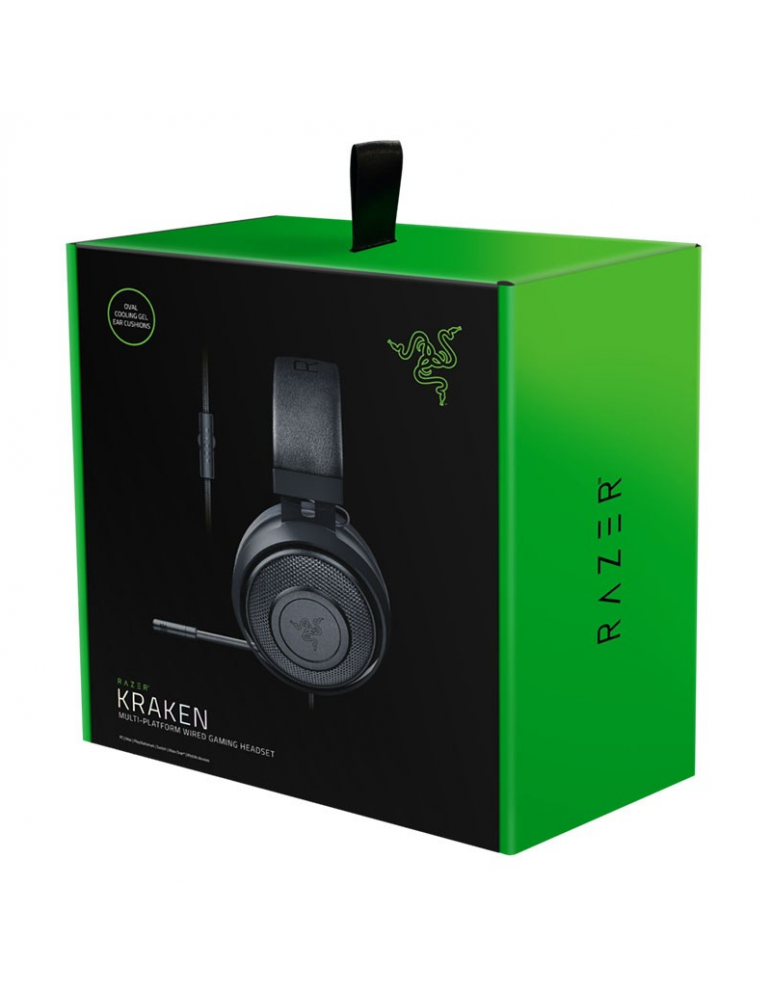 Геймърски слушалки Razer Kraken Black 2019, RZ04-02830100-R3M1
