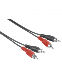 Аудио кабел HAMA 205085, 2 x Чинч-2 x Чинч, 1,5м