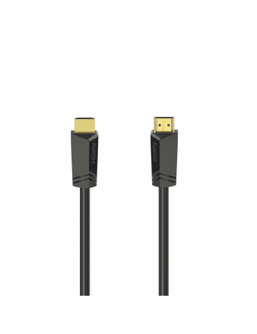 Кабел HAMA HDMI мъжко - HDMI мъжко,4K,18GB/s, Ethernet, 7.5 м, озл. конектори