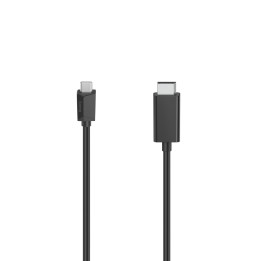 Кабел HAMA  USB-C мъжко- DisplayPort мъжко Ultra HD, 4K, 1.5м,черен