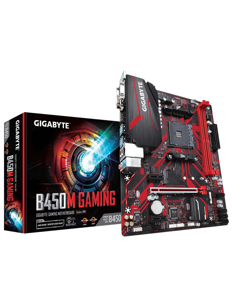 Дънна платка Gigabyte B450M GAMING