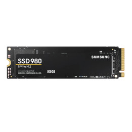 SSD диск Samsung 500GB 980 M.2 Type 2280 PCIe Gen3x4 NVMe, 3100/2600 MB/s - MZ-V8V500BW