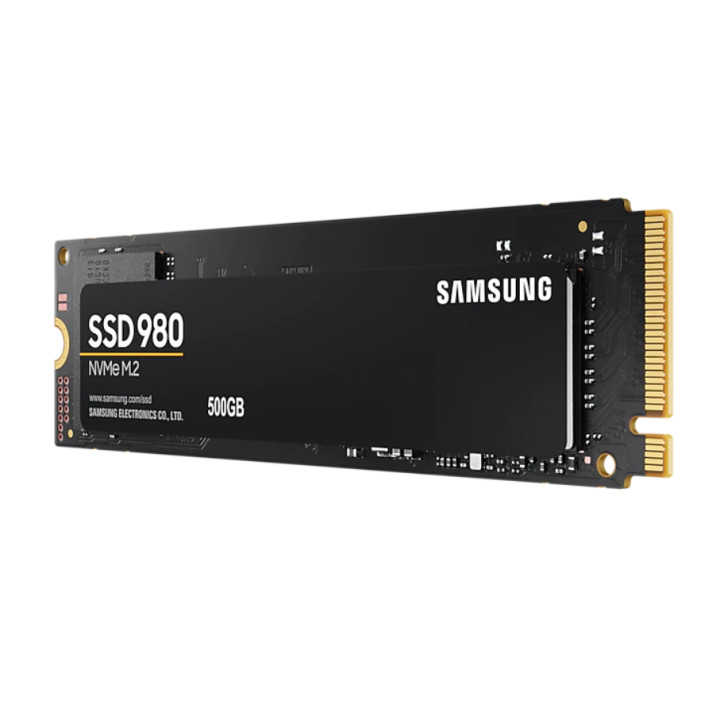 SSD диск Samsung 500GB 980 M.2 Type 2280 PCIe Gen3x4 NVMe, 3100/2600 MB/s - MZ-V8V500BW