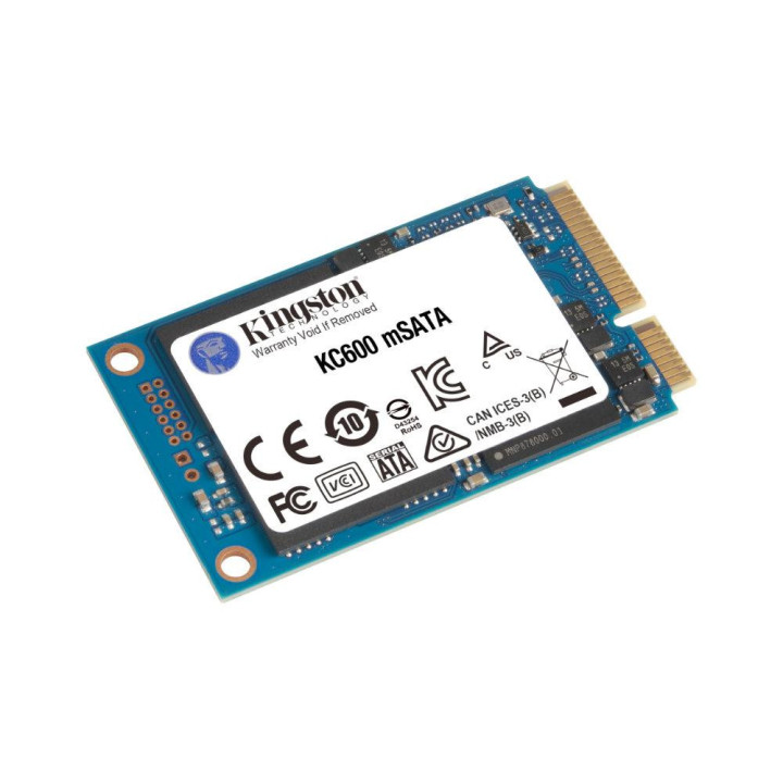 SSD диск Kingston 1TB KC600, mSATA - SKC600MS/1024G