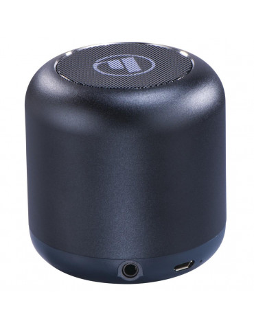 Bluetooth смарт тонколона HAMA Drum 2.0, 3.5mm жак, 3.5W, тъмно син - HAMA-188212