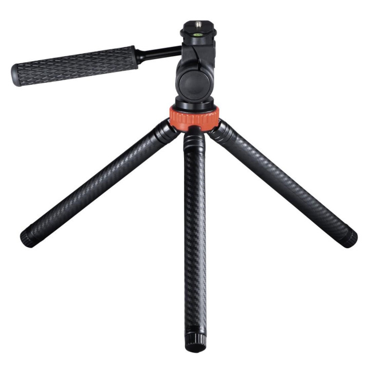 Трипод HAMA Traveller Pro, за смартфони, GoPros,фото камери, 106 см, 2D, черен - HAMA-04631