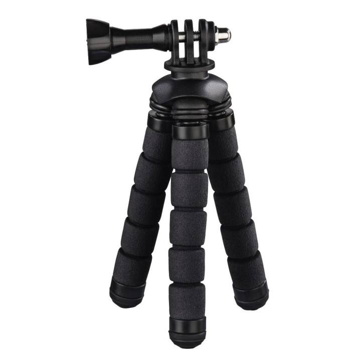 Мини статив HAMA Flex, за смартфони, 14 см, черен - HAMA-04609