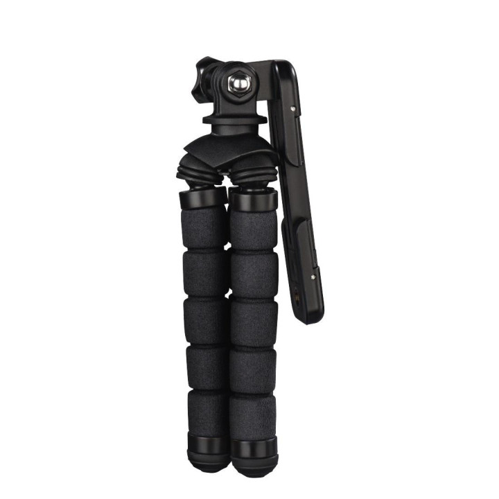 Мини статив HAMA Flex, за смартфони, 14 см, черен - HAMA-04609