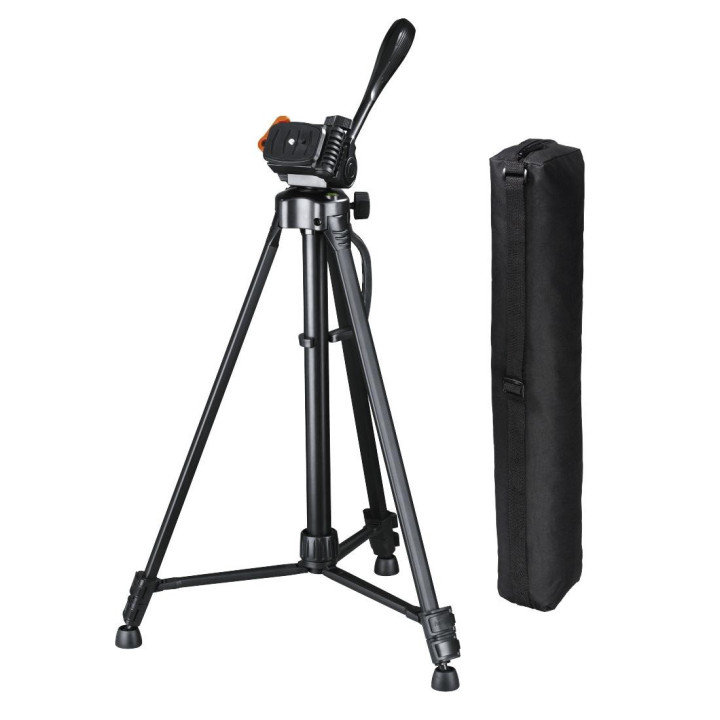 Статив HAMA Gamma 153, 3D, 58 - 153 cm, 990г, алуминий - HAMA-04096